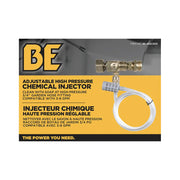 High Pressure Adjustable Chemical Injector BE Power Equipment