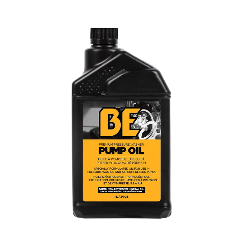 High Pressure Pump Oil for Pressure Washer – 1L (12 Pack) BE Power Equipment