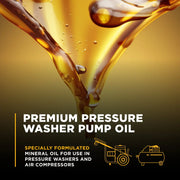 High Pressure Pump Oil for Pressure Washer – 1L (12 Pack) BE Power Equipment
