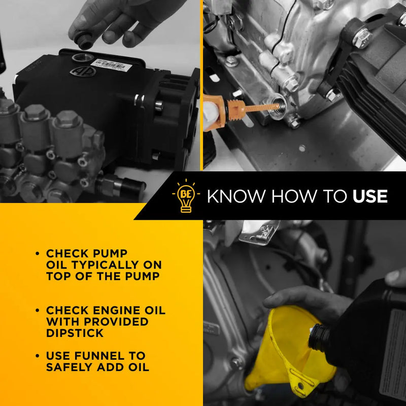 High Pressure Pump Oil for Pressure Washer – 1L (12 Pack) BE Power Equipment