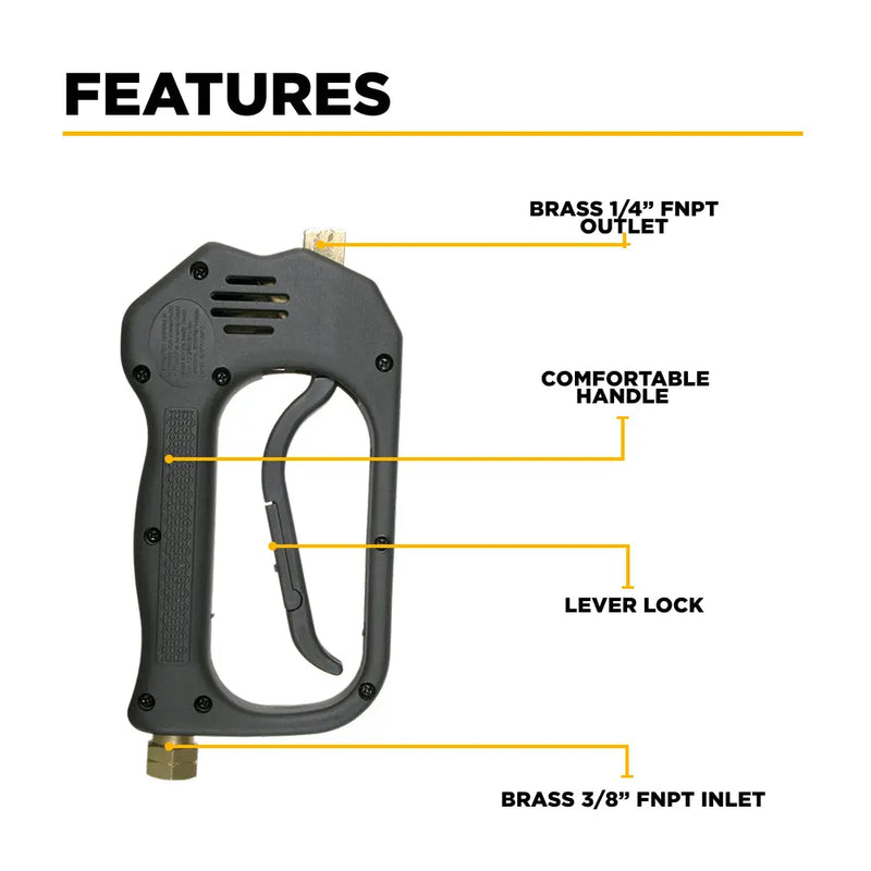 Horizontal Spray Gun BE Power Equipment