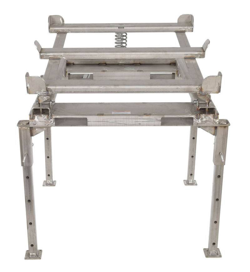 Vestil IBC Tilt Stands w/ Fork Pockets & IBC Tilting Cart