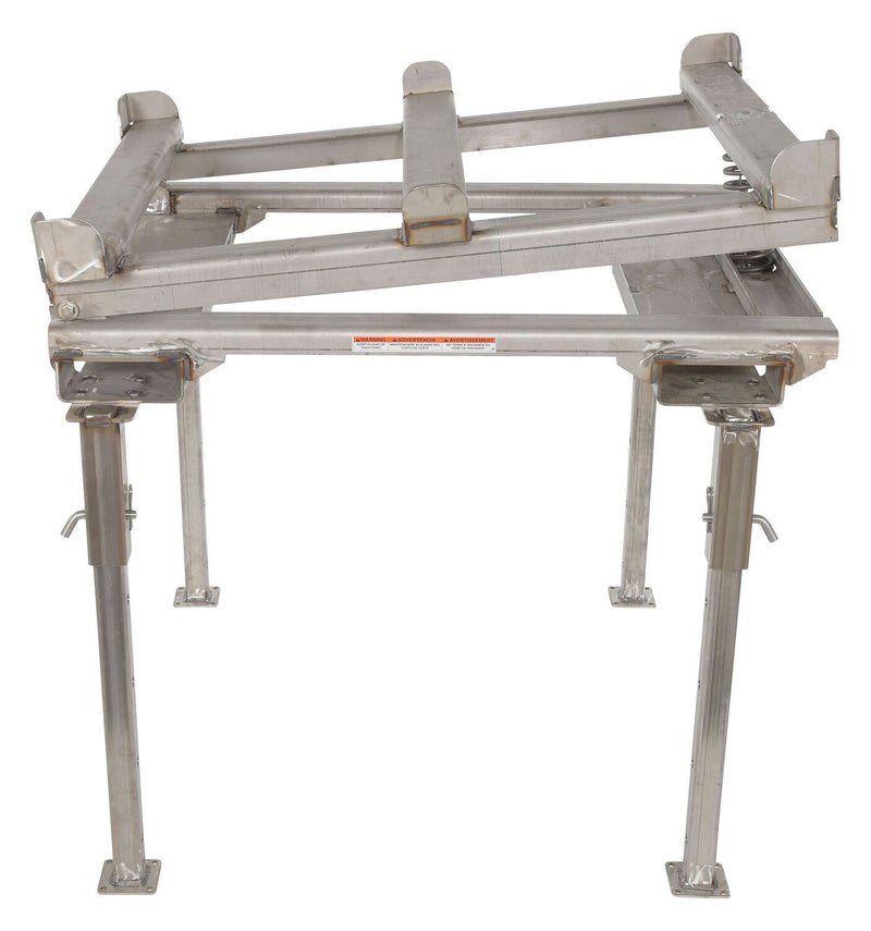 Vestil IBC Tilt Stands w/ Fork Pockets & IBC Tilting Cart