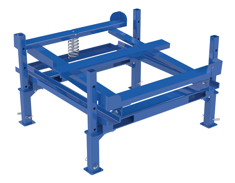 Vestil IBC Tilt Stands w/ Fork Pockets & IBC Tilting Cart