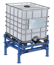 Vestil IBC Tilt Stands w/ Fork Pockets & IBC Tilting Cart