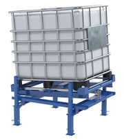 Vestil IBC Tilt Stands w/ Fork Pockets & IBC Tilting Cart