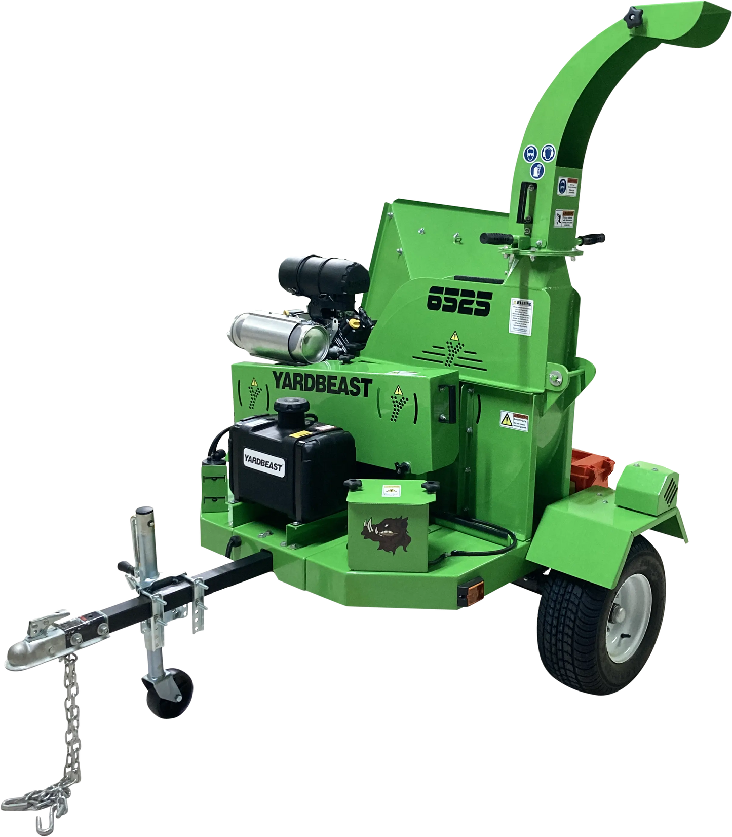 Yardbeast 6525 Professional 6.5" Chipper Shredder with 747cc Kohler 25HP Powerplant