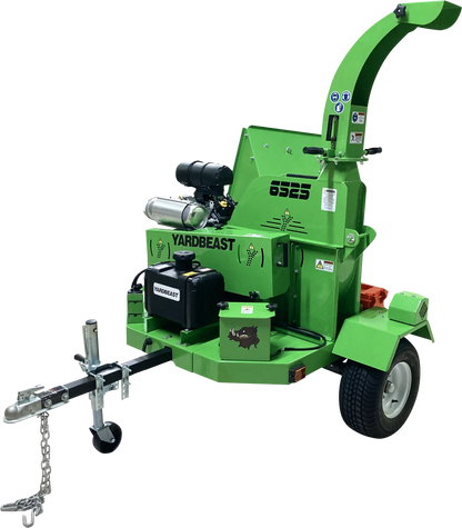 Yardbeast 6525 Professional 6.5" Chipper Shredder with 747cc Kohler 25HP Powerplant