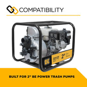 IMPELLER (Q-TYPE) FOR 2" TP BE Power Equipment
