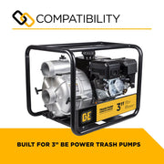 IMPELLER, 3" WATERPUMP BE Power Equipment