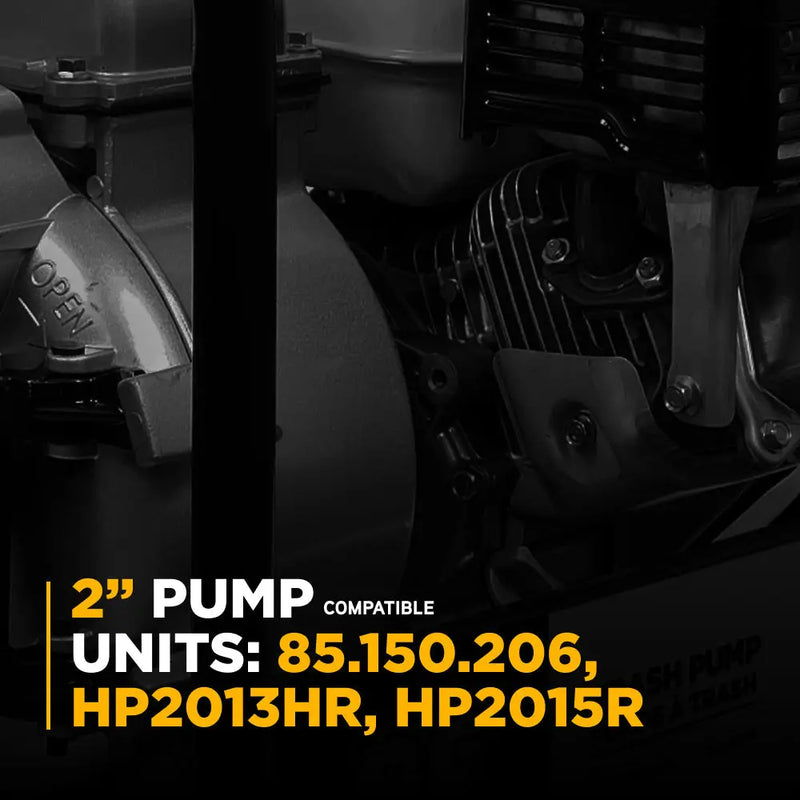 IN/OUTLET,2"HP CAST (T&R-TYPE) BE Power Equipment