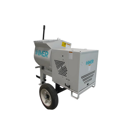 IMER HSM 6 - 1130061 | Horizontal Shaft Mortar Mixer | 6 cu ft Steel Drum