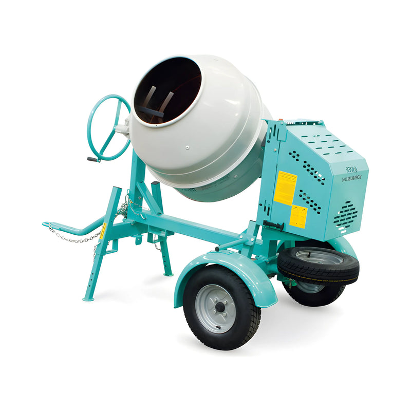 IMER 1105863 | Workman  II 350 Towable Multi-mixer | 1.5 HP | Steel Drum