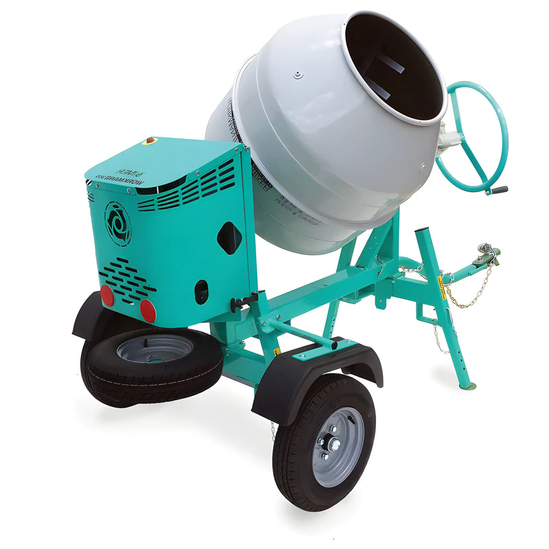 IMER 1105856 | WORKMAN 350 Towable 12CF Mixer without Motor | Steel Drum