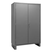 Durham Heavy Duty Cabinet, 14 Gauge, 48 x 24 x 78, 4 Adjustable Shelves, Flush Doors, Lockable