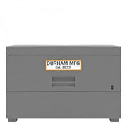 Durham Jobsite Piano Box, 57.4 cu. ft., 14 Gauge Steel, Fold down cover, 72-7/16 x 33-7/8 x 49-7/16