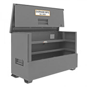 Durham Jobsite Piano Box, 57.4 cu. ft., 14 Gauge Steel, Fold down cover, 72-7/16 x 33-7/8 x 49-7/16