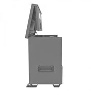 Durham Jobsite Piano Box, 57.4 cu. ft., 14 Gauge Steel, Fold down cover, 72-7/16 x 33-7/8 x 49-7/16