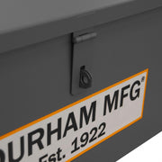 Durham Welders Box, Jobsite Box, 2 Cu. Ft., 14 Gauge Steel, 28-5/16 X 12-5/8 X 12-3/16, Gray
