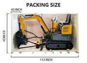 KATOOL Mini Excavator Crawler Digger Bucket KT-EX20 /Mechanical thumb B&S Gas Engine Katool