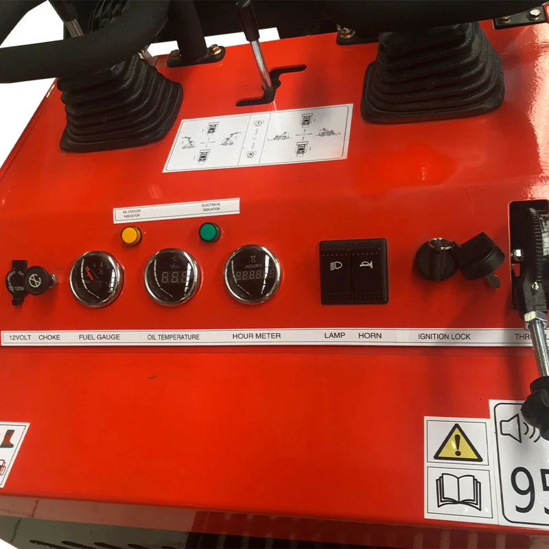 KATOOL New Mini Skid Steer Track Loader 23 HP RATO Engine EPA Electric Start--KT-SK26 W Katool