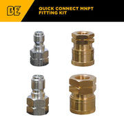KIT, FITTINGS; QCxMNPT BE Power Equipment