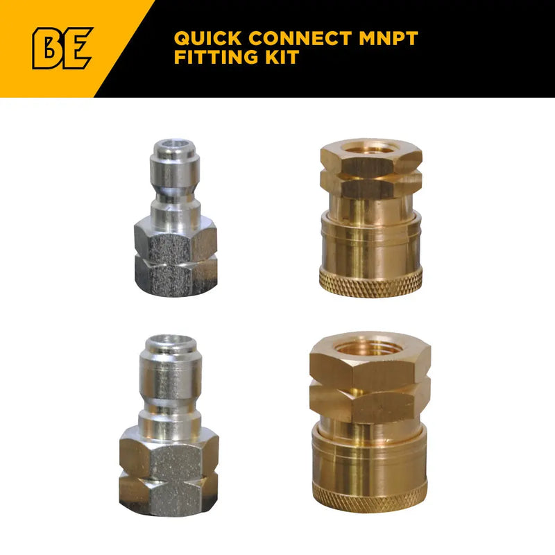 KIT, FITTINGS; QCxMNPT BE Power Equipment