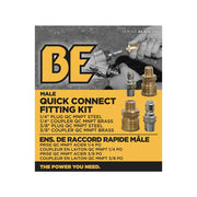KIT, FITTINGS; QCxMNPT BE Power Equipment