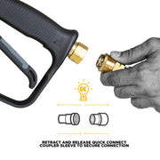KIT, FITTINGS; QCxMNPT BE Power Equipment