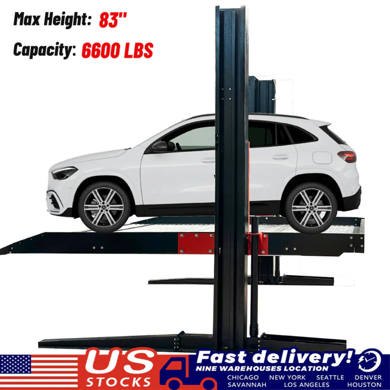 KT-P2700 2 post floor plate parking lift -2 column parking lift car parking lift 6600 LBS Katool