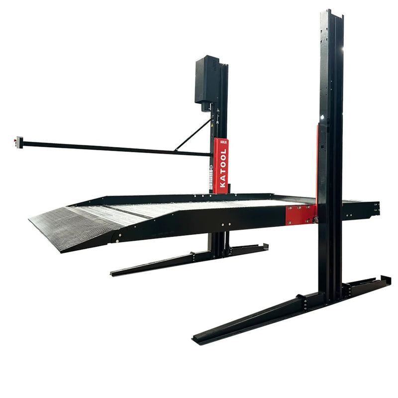 KT-P2700 2 post floor plate parking lift -2 column parking lift car parking lift 6600 LBS Katool