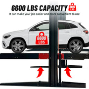 KT-P2700 2 post floor plate parking lift -2 column parking lift car parking lift 6600 LBS Katool
