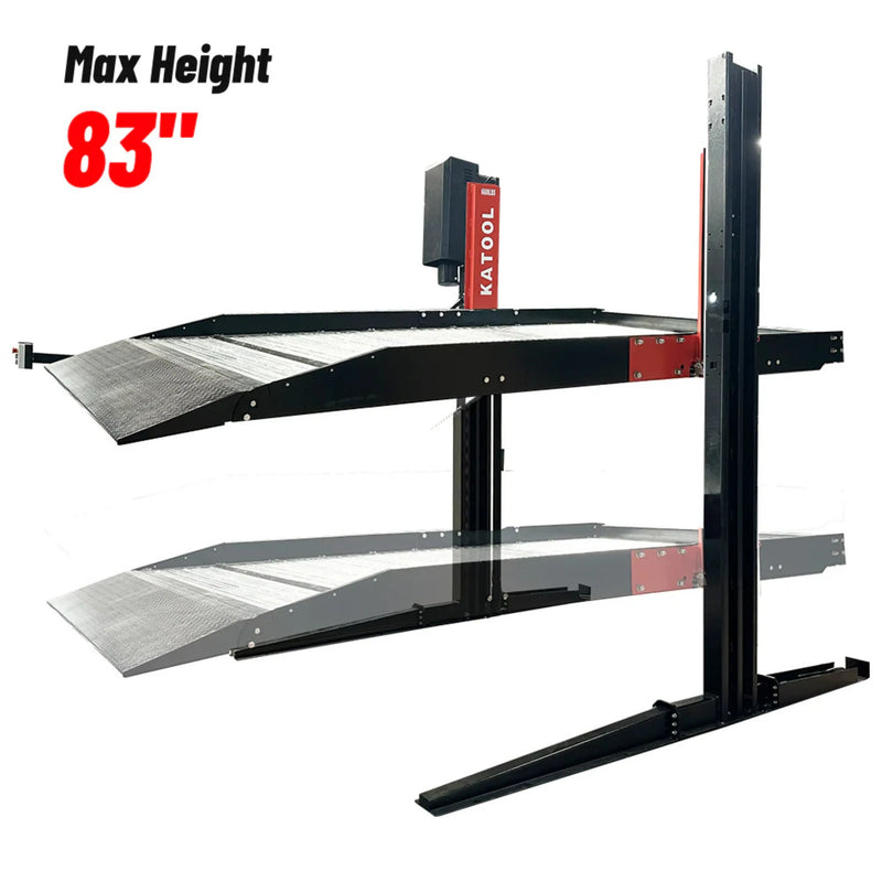 KT-P2700 2 post floor plate parking lift -2 column parking lift car parking lift 6600 LBS Katool