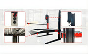 KT-P2700 2 post floor plate parking lift -2 column parking lift car parking lift 6600 LBS Katool