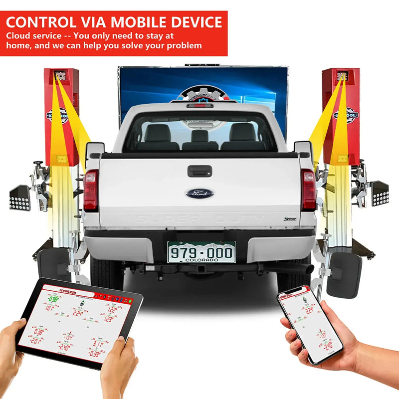 Katool KT-5DA 3D / 5D Wheel Alignment Machine with Real-Time Camera Imaging Katool