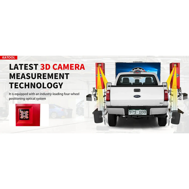 Katool KT-5DA 3D / 5D Wheel Alignment Machine with Real-Time Camera Imaging Katool