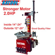 Katool KT-T800 Tire Changer + KT-B750 Wheel Balancer Combo with Mounting Adaptors Katool