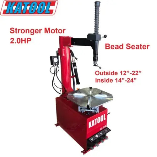 Katool KT-T810 Tire Changer + KT-B700 Wheel Balancer Combo with Mounting Adaptors Katool