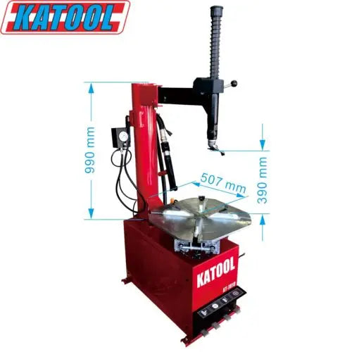 Katool KT-T810 Tire Changer + KT-B700 Wheel Balancer Combo with Mounting Adaptors Katool