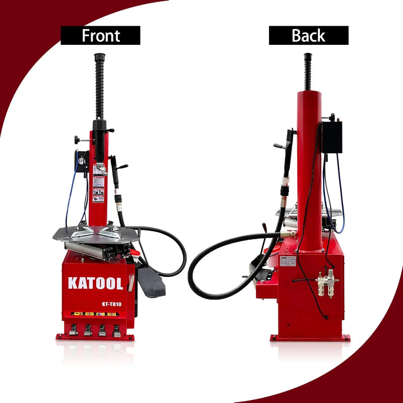 Katool KT-T810 Tire Changer + KT-B750 Wheel Balancer Combo with Mounting Adaptors Katool