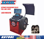 Katool KT-T810 Tire Changer + KT-B750 Wheel Balancer Combo with Mounting Adaptors Katool