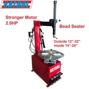 Katool KT-T810 Tire Changer + KT-B760 Wheel Balancer Combo with Mounting Adaptors Katool