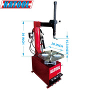 Katool KT-T810 Tire Changer + KT-B760 Wheel Balancer Combo with Mounting Adaptors Katool