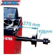 Katool KT-T830 Tire Changer + KT-B700 Wheel Balancer Combo with Mounting Adaptors Katool