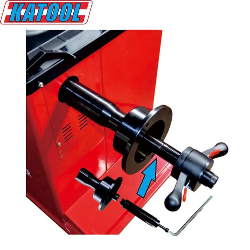 Katool KT-T830 Tire Changer + KT-B700 Wheel Balancer Combo with Mounting Adaptors Katool