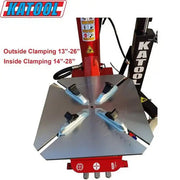 Katool KT-T835 Tire Changer + KT-B750 Wheel Balancer Combo with Mounting Adaptors Katool