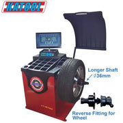 Katool KT-T835 Tire Changer + KT-B750 Wheel Balancer Combo with Mounting Adaptors Katool
