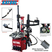 Katool KT-T850 Tire Changer + KT-B750 Wheel Balancer Combo with Mounting Adaptors Katool