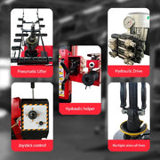 Katool KT-T900 Tire Changer + KT-B750 Wheel Balancer Combo with Mounting Adaptors Katool