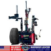 Katool KT-T900 Tire Changer + KT-B750 Wheel Balancer Combo with Mounting Adaptors Katool
